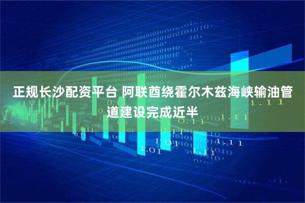 正规长沙配资平台 阿联酋绕霍尔木兹海峡输油管道建设完成近半